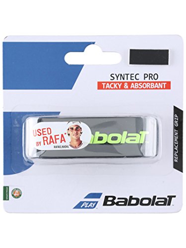 BABOLAT  Syntec Pro Tennis Grip Noir,Jaune
