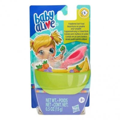 BABY ALIVE  - Recharge de Nourriture Solide pour poup&eacute;es et poupons