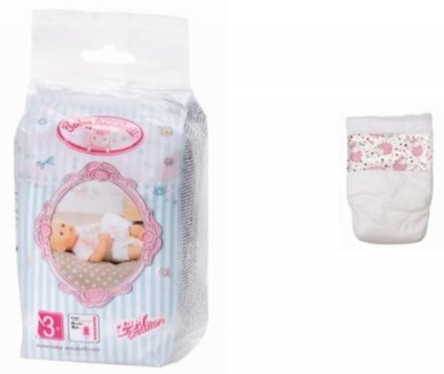 BABY ANNABELL  - paquet de 5 couches - poupon 43 cm GPTBAY03