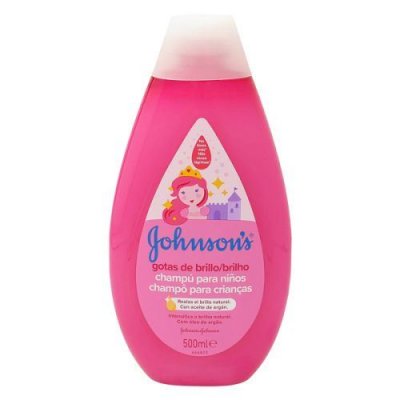JOHNSON S BABY BABY champ&uacute; gotas de brillo 500 ml
