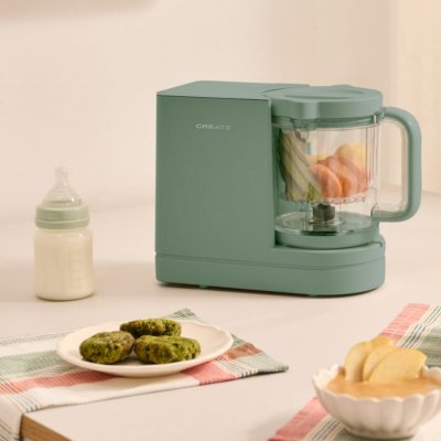 CREATE Baby Chefbot - Robot Culinaire Multifonction Avec St&eacute;rilisateur Pour B&eacute;b&eacute;s