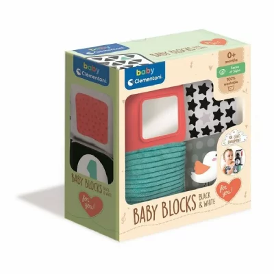 CLEMENTONI Baby  For You Cubes Noir & Blanc - Baby Blocks