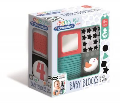 CLEMENTONI Baby  For You Cubes Noir & Blanc - Baby Blocks
