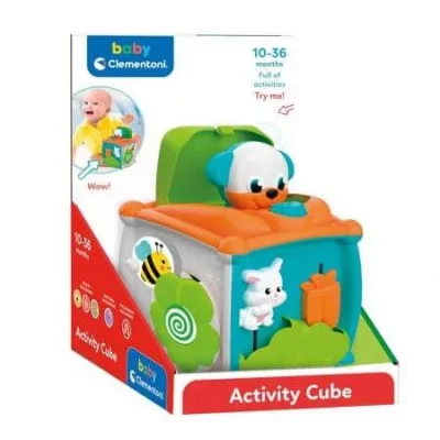 CLEMENTONI Baby  Le Cube Dactivit&eacute;s De B&eacute;b&eacute;