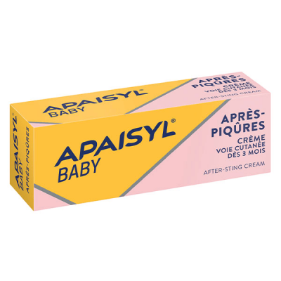 APAISYL Baby Creme Apres Piqures De Moustiques Des 3 Mois 30ml 