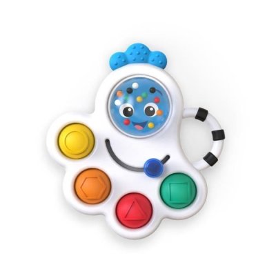 TOMMEE TIPPEE Baby Einstein Opus&acute;s Shape Pops Sensory Rattle & Teether Clair