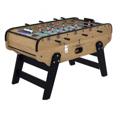 MISTER BABYFOOT Baby foot avec monnayeur imitation vieux ch&ecirc;ne