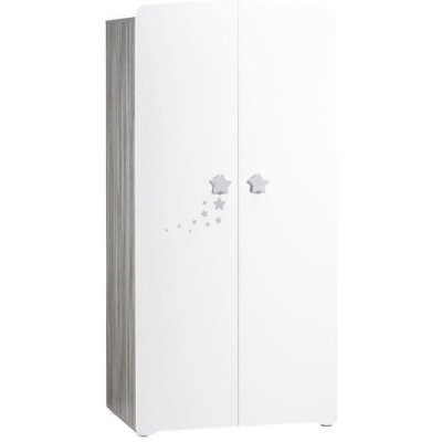 BABY PRICE  armoire chambre b&eacute;b&eacute; 2 portes - new nao NJ191