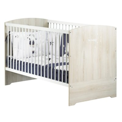 SAUTHON Baby Price - LITTLE BIG BED 140x70 SMILE - BEIGE