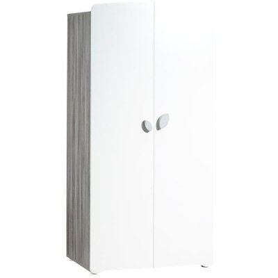 BABY PRICE  New Leaf Armoire Chambre B&eacute;b&eacute; 2 Portes