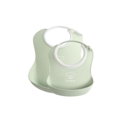 BABYBJORN BABYBJ&Ouml;RN Ensemble Bavoirs, Vert pastel
