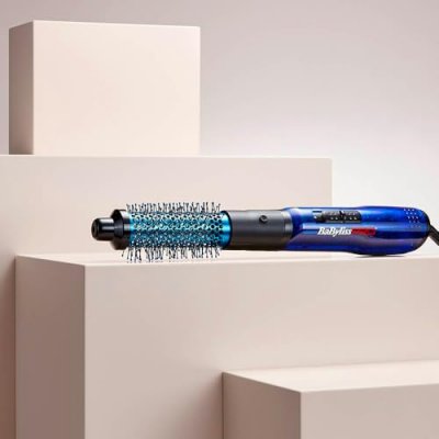 BABYLISS PRO  Brosse &agrave; air chaud Blue Lightning