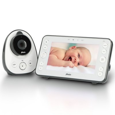 ALECTO Babyphone avec cam&eacute;ra et &eacute;cran couleur 5 DVM-150 Blanc-Anthracite