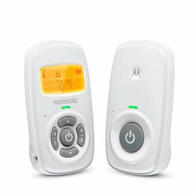 MOTOROLA Babyphone  Audio MBP 24 sans fil Dect Blanc 