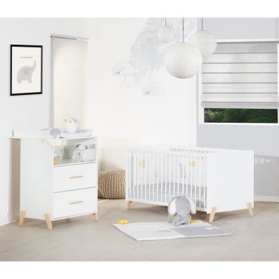BABY PRICE Babyprice - joy naturel - lit evolutif little big bed 140x70 