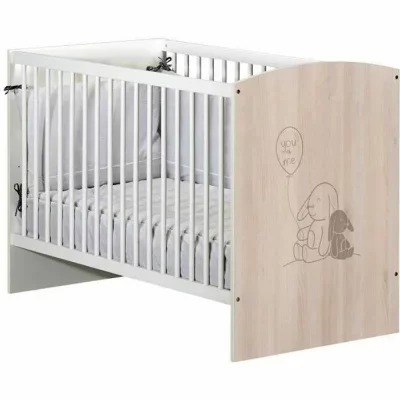 BABY PRICE Babyprice lit b&eacute;b&eacute; lapinou 120x60 cm 3 positions BAB3500760103227