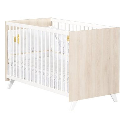 BABY PRICE Babyprice - scandi naturel - lit b&eacute;b&eacute; 120 x 60 