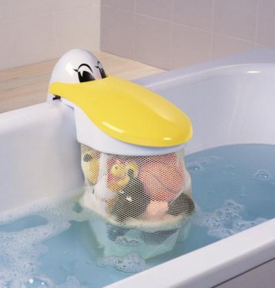 BABY SUN Babysun Nursery - Boite &agrave; jouets de bain P&eacute;lican