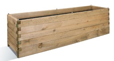 Bac &agrave; fleur Olea 180 x 50 cm - JARDIPOLYS