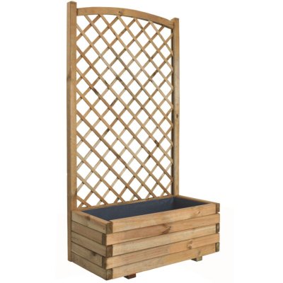 CERLAND Bac &agrave; fleurs treillis arc - 65 L