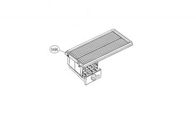 LG Bac a glacons complet avec clayette reference : aht73293802