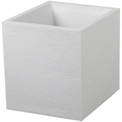 EDA Bac carr&eacute; GRAPHIT 31L blanc c&eacute;rus&eacute;