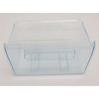 CURTISS Bac inferieur crystal bleu pour refrigerateur congelateur 