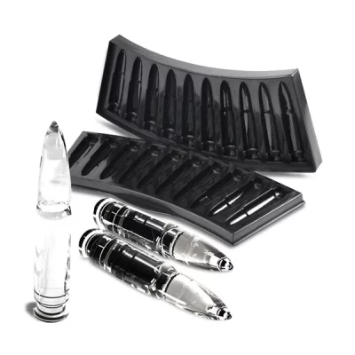 TOTALCADEAU Bac moule &agrave; glacons et cholocat 10 balles en silicone