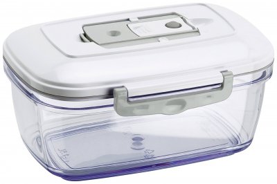 MAGIC VAC Bac rectangulaire pour mise sous vide 1,5 litres