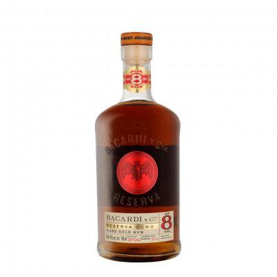 BACARDI  Reserva 8 Ans - Rhum Vieux - 40% - 70 Cl