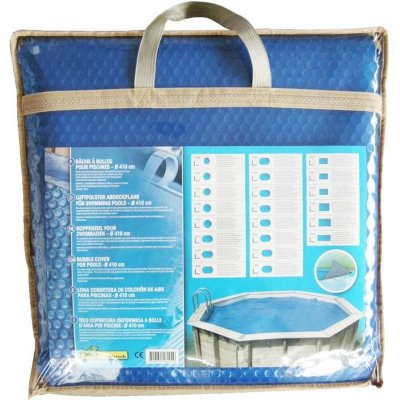 UBBINK B&acirc;che &agrave; bulles pour piscine bois Azura  &Oslash; 4,10 m