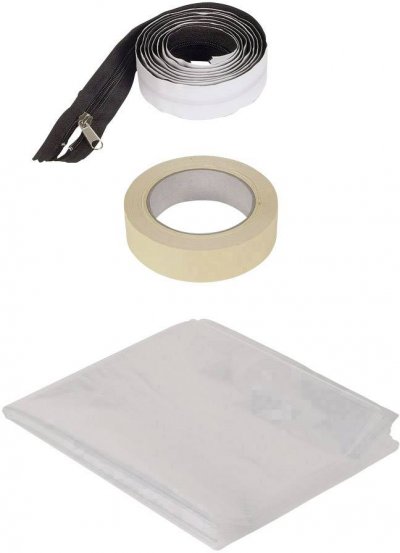 WOLFCRAFT B&acirc;che anti-poussi&egrave;re pour porte  max. 561 x 936 mm
