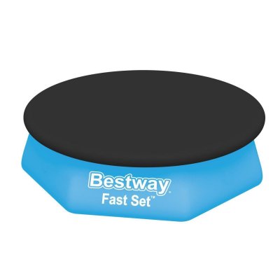 BESTWAY B&acirc;che d'hiver pour piscine fast set  &oslash;244 cm ronde