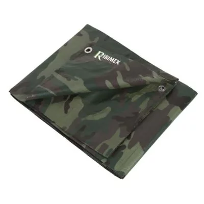 RIBILAND B&acirc;che de camouflage 130 g/m2  5,40 x 8 m PRBC1305,4X8