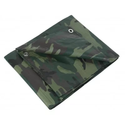 RIBITECH BACHE DE PROTECTION CAMOUFLAGE 1,80X3 m