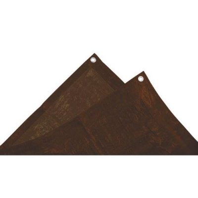 TECH IT ! B&acirc;che de protection en pe rectangulaire 150 x 600 cm marron 