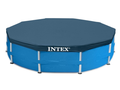 INTEX B&acirc;che De Protection Piscine Tubulaire Ronde &Oslash; 4,57 M -  