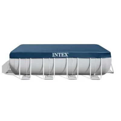 INTEX Bache de protection tubulaire rectangulaire  5,49 x 2,74 m