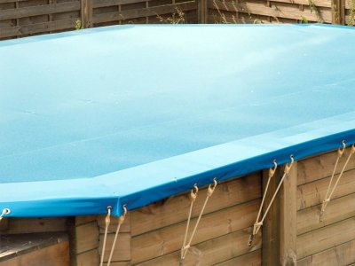 UBBINK B&acirc;che hiver pour piscine Oc&eacute;a  &Oslash; 5,80 m