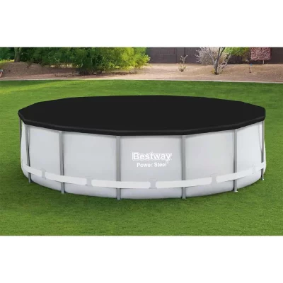 BESTWAY B&acirc;che PVC diam&egrave;tre 3,92m pour piscine Hydrium