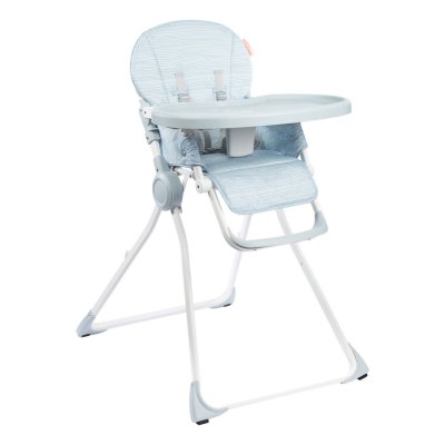  Badabulle Chaise haute enfant ultra-compacte bleue