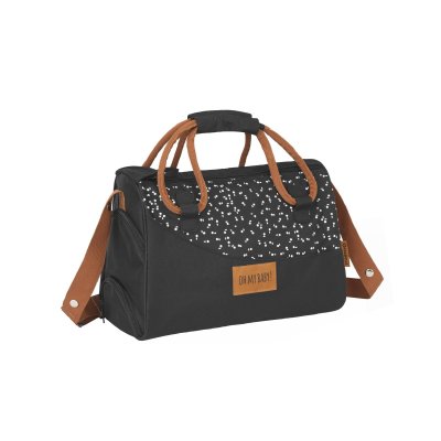 BADABULLE  Sac A Langer Pocketstyle Noir Camel