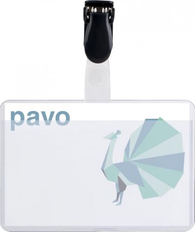 GENERIQUE Badge Clip + Bretellelle 60x90mm En Pvc - Boite De 50