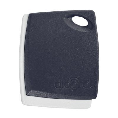 DIAGRAL Badge pour clavier vocal DIAG41BCX, fusain, 