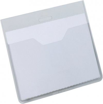 DURABLE Badges ouverts sans attache  - paquet 20 unit&eacute;s