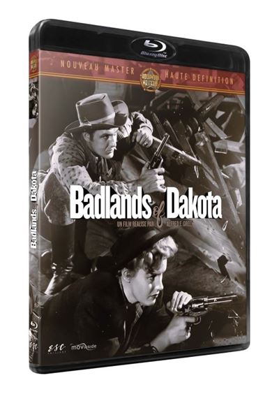 BADLANDS OF DAKOTA (Robert Stack, Ann Rutherford) BLU-RAY - Western