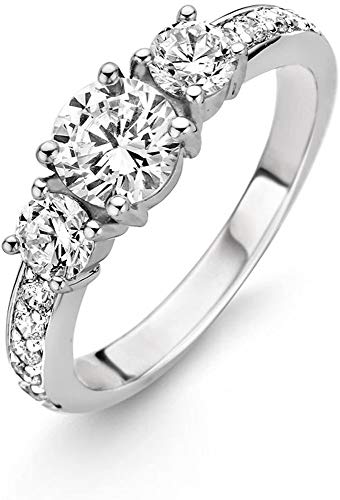 TI SENTO Bague  12044ZI - Bague &Eacute;ternit&eacute; Trilogie  Bijoux
