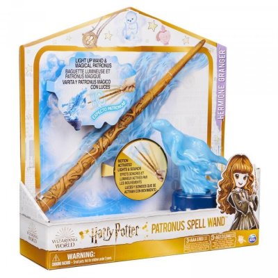 WIZARDING WORLD BAGUETTE MAGIQUE COLLECTOR PATRONUS HERMIONE GRANGER 