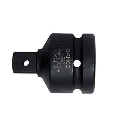 BAHCO  - adaptateur pour carr&eacute; conducteur 1"" &agrave; 1-1/2"" 81 mm finition phosphat&eacute;e - k9895g