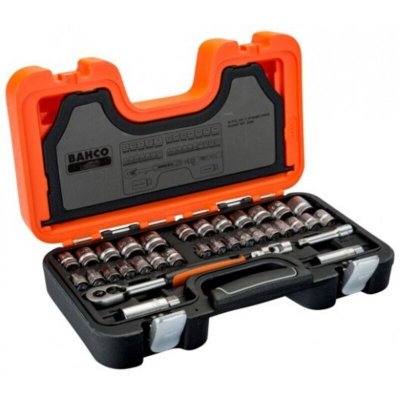 BAHCO  Assortiment de douilles 3/8, 38 PCS - S380
